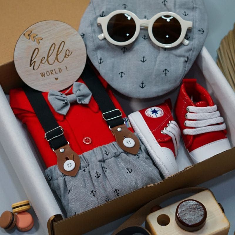 Kado Lahiran Bayi Jangkar Tuxedo Kado Baru Lahir Bayi