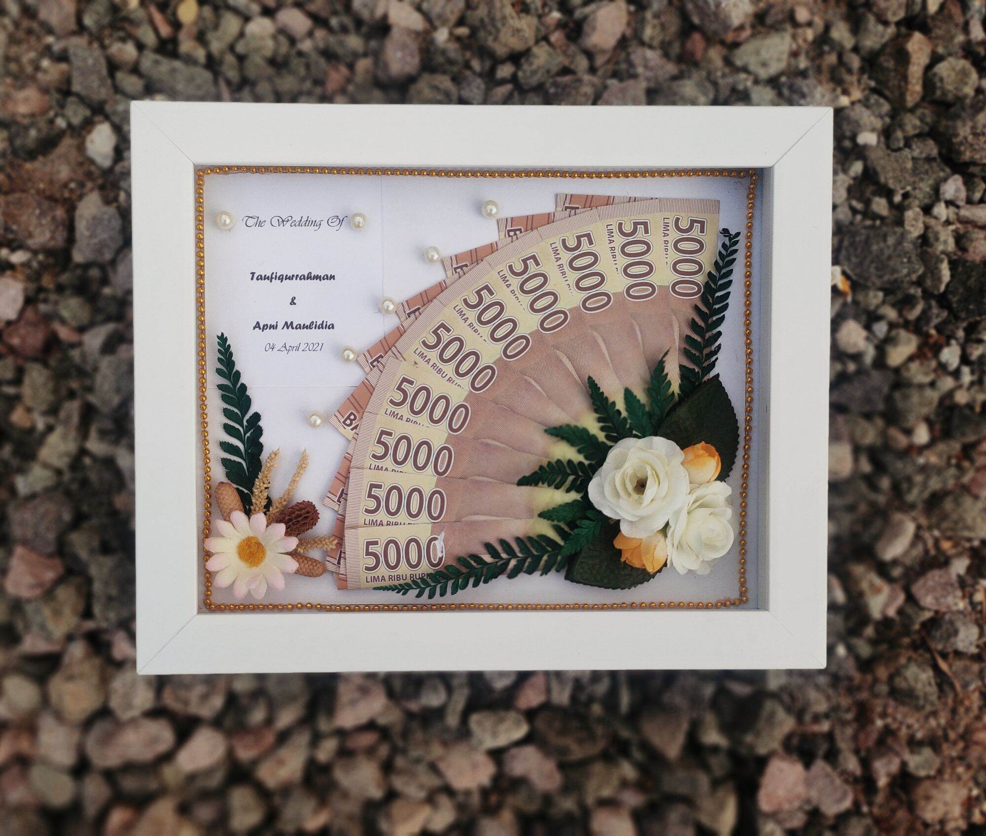 Bingkai mahar pernikahan/seserahan 20x25