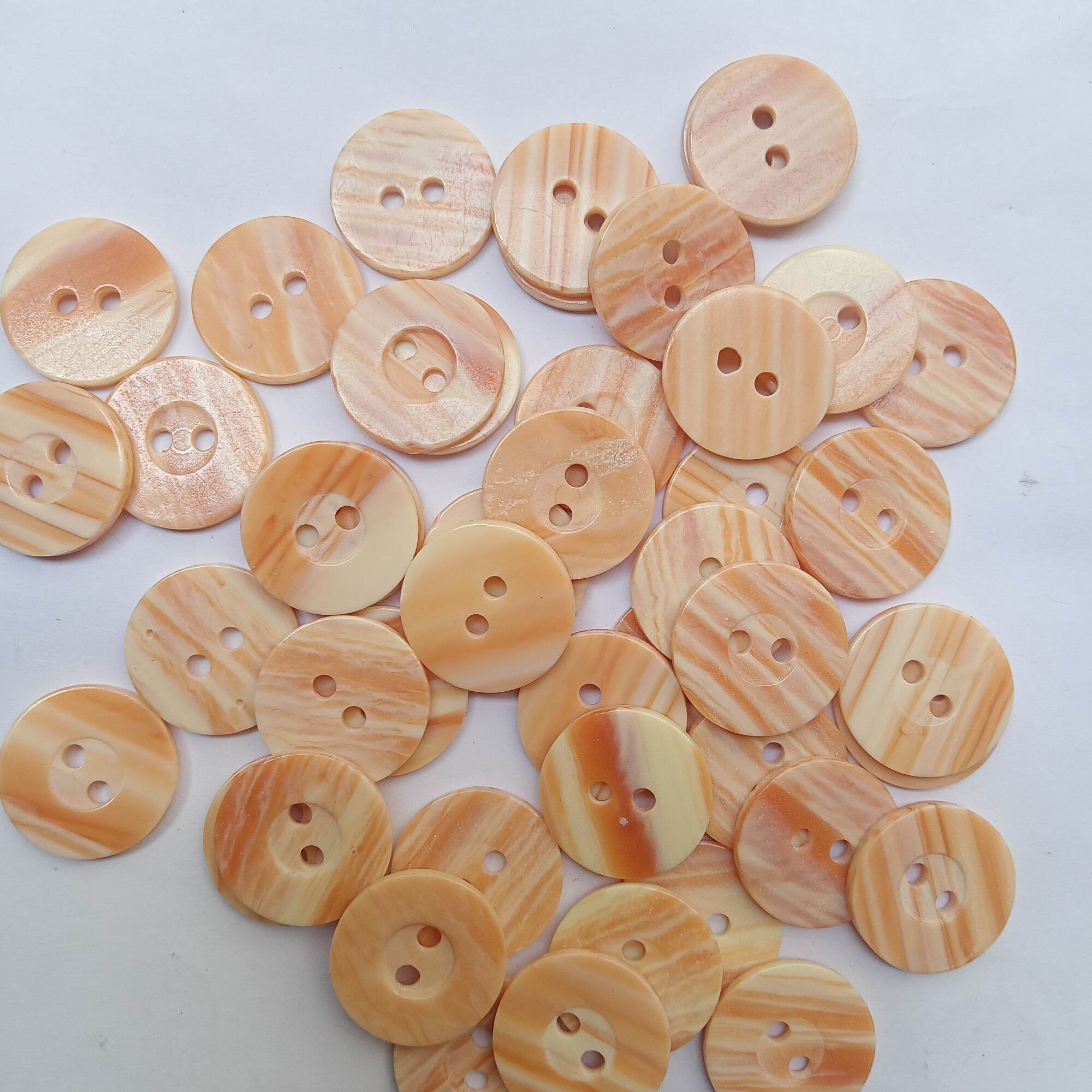 Kancing Kayu ISI 144pcs KANCING BAJU/KANCING KEMEJA MOTIF KAYU UKURAN 13mm/15mm ...