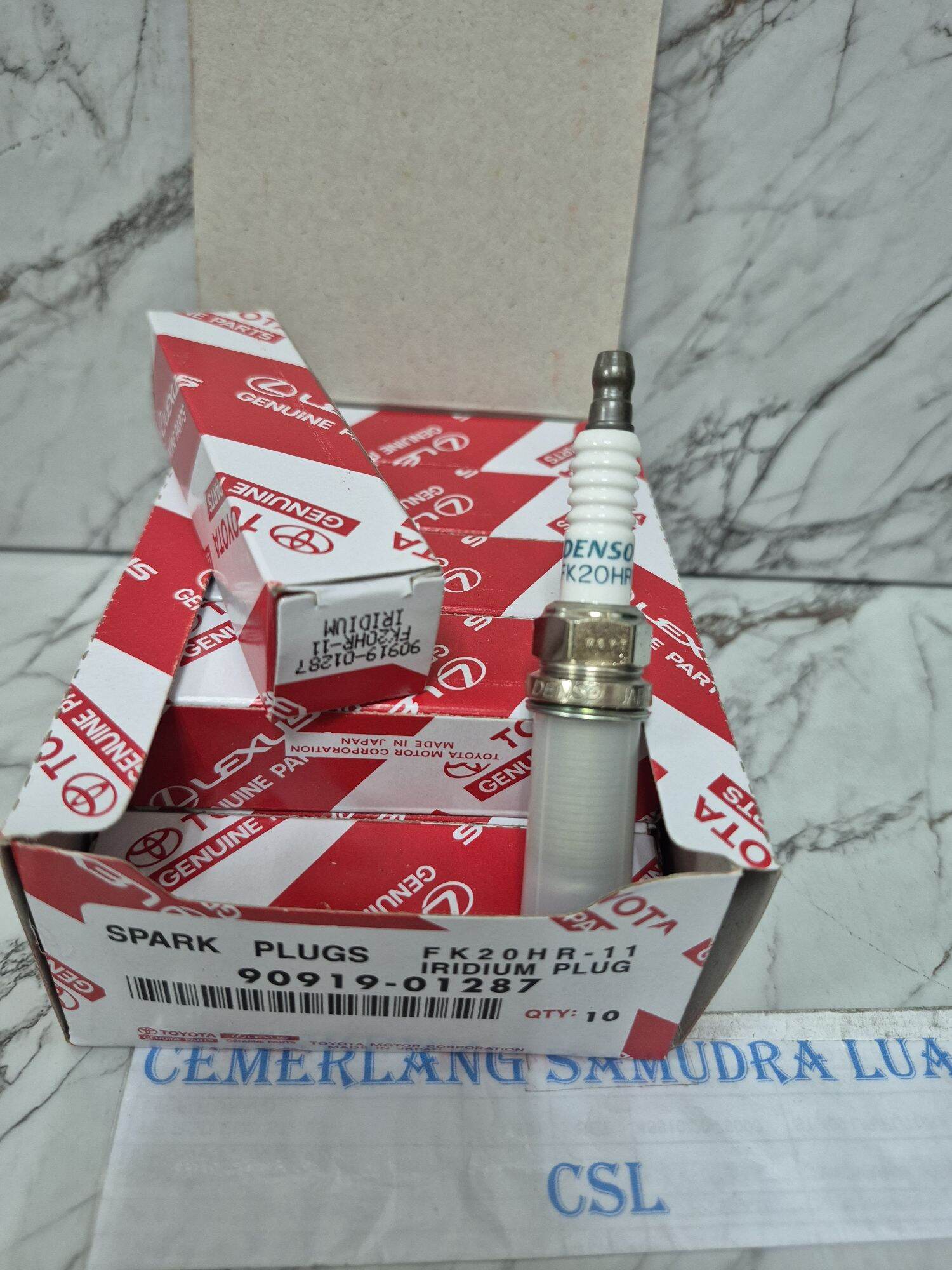 BUSI INNOVA IRIDIUM HARGA SATUAN 90919-01287 TOYOTA Harga 24,000 rupiah*Gratis Ongkir