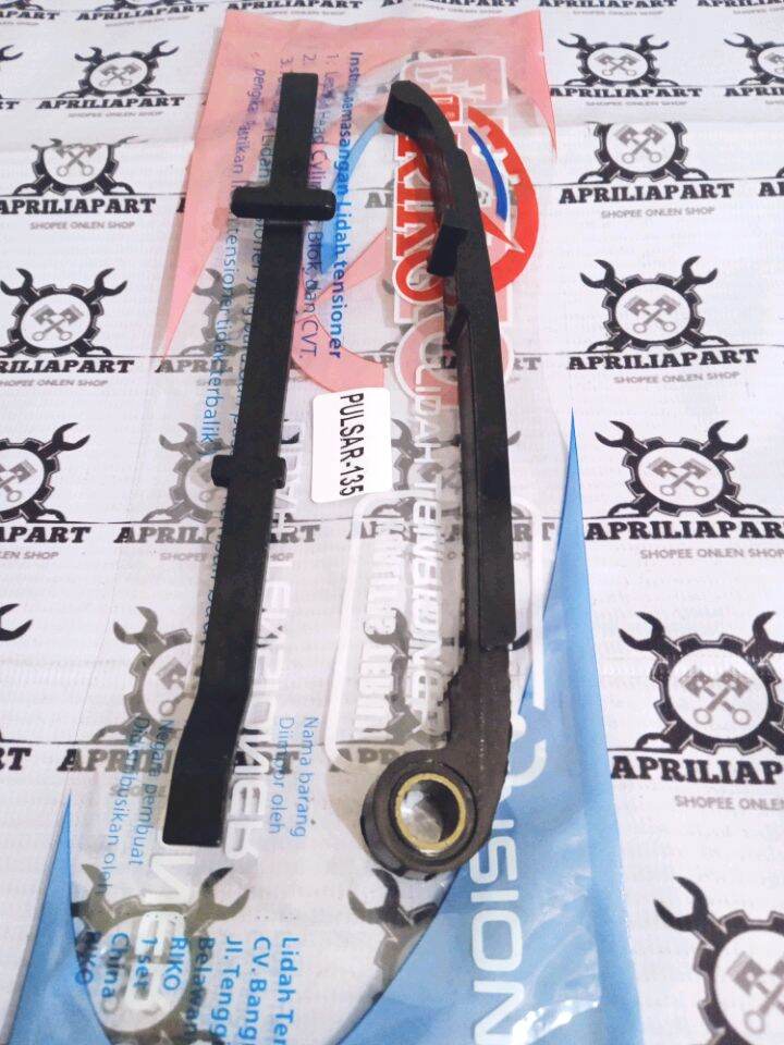 LIDAH TENSIONER BAJAJ PULSAR 135 KARET TAHANAN KETENG BAJAJ PULSAR 135