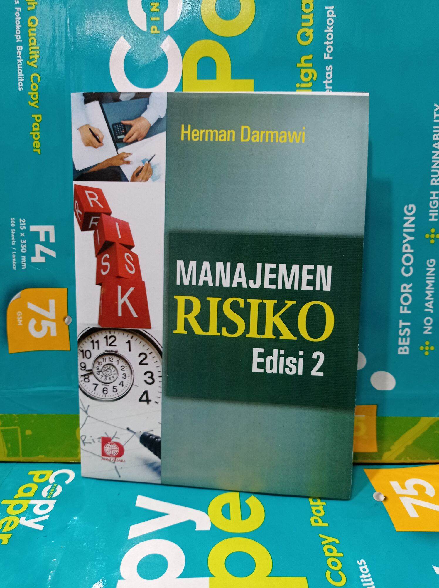 BUKU MANAJEMEN RISIKO EDISI 2. BY. HERMAN DARMAWI | Lazada Indonesia