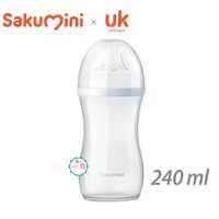 SAKUMINI Baby Natural Milk Feeding Bottle 120ml 240ml | Botol Susu Bayi Newborn
