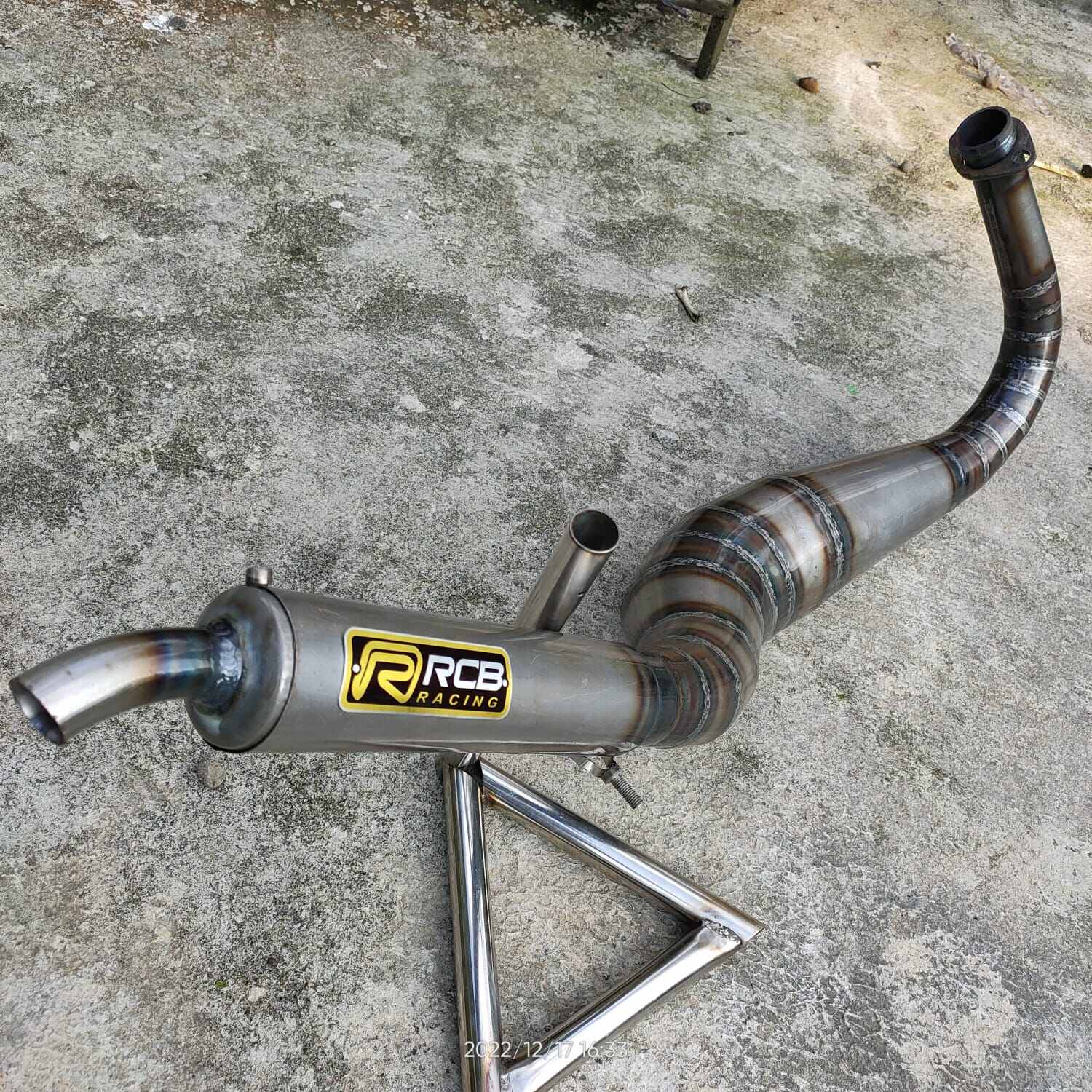 Knalpot Rx King Kolong Cobra Galvanis Plat Besi Lazada Indonesia