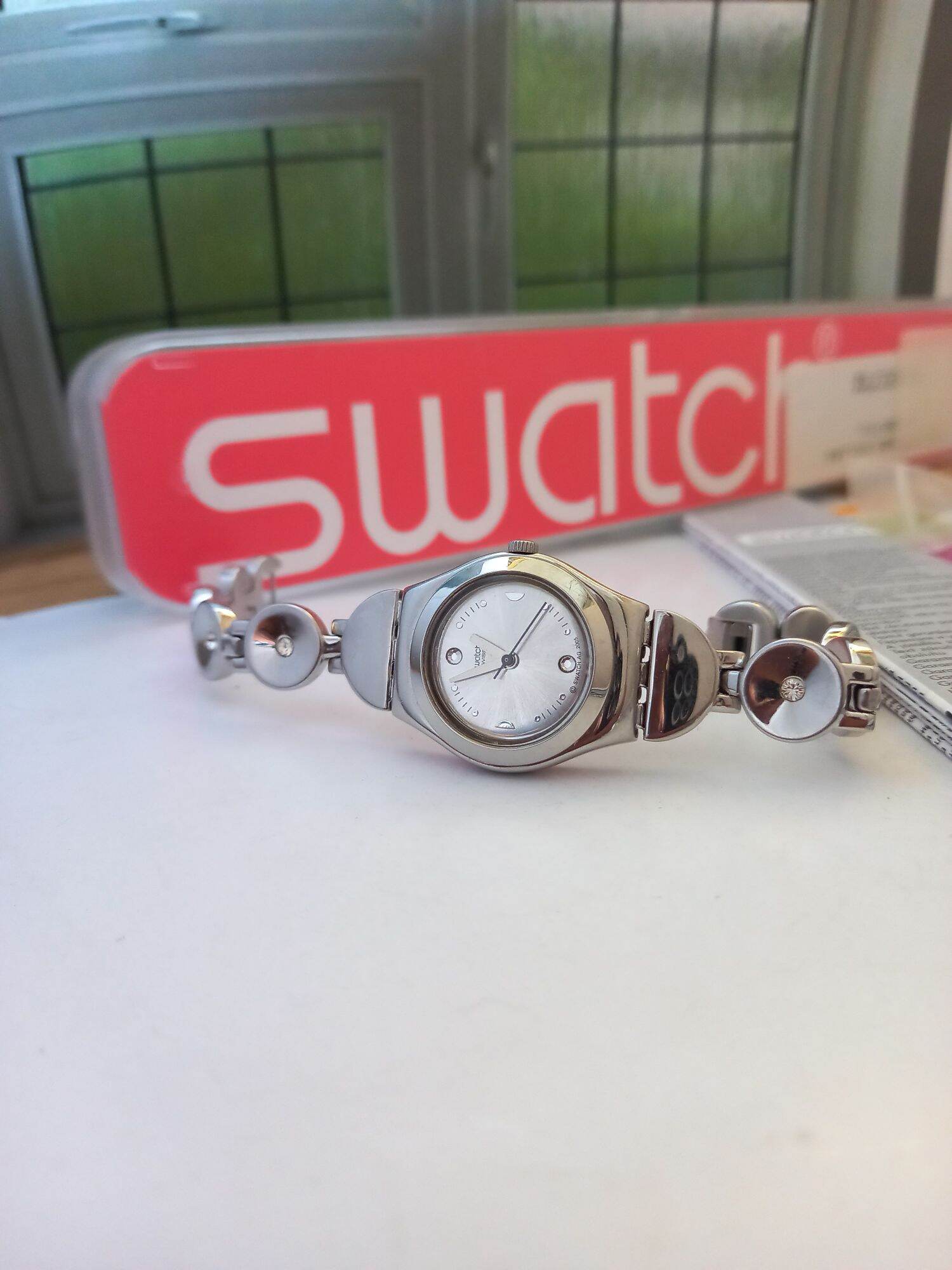 jj03254 jam tangan wanita swatch irony AG 2005 Lazada Indonesia