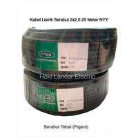 Kabel Listrik Serabut TITAN PAJERO 2x25 25Meter - Kabel Las / Pompa / Speaker NYYHYO / HYO
