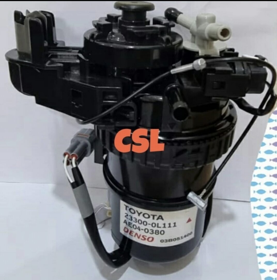 FUEL FILTER ASSY RUMAH POMPA SOLAR HILUX REVO FORTUNER VRZ INNOVA REBORN 23300-OL111 Harga  460,000 Ringgit*Penghantaran Percuma