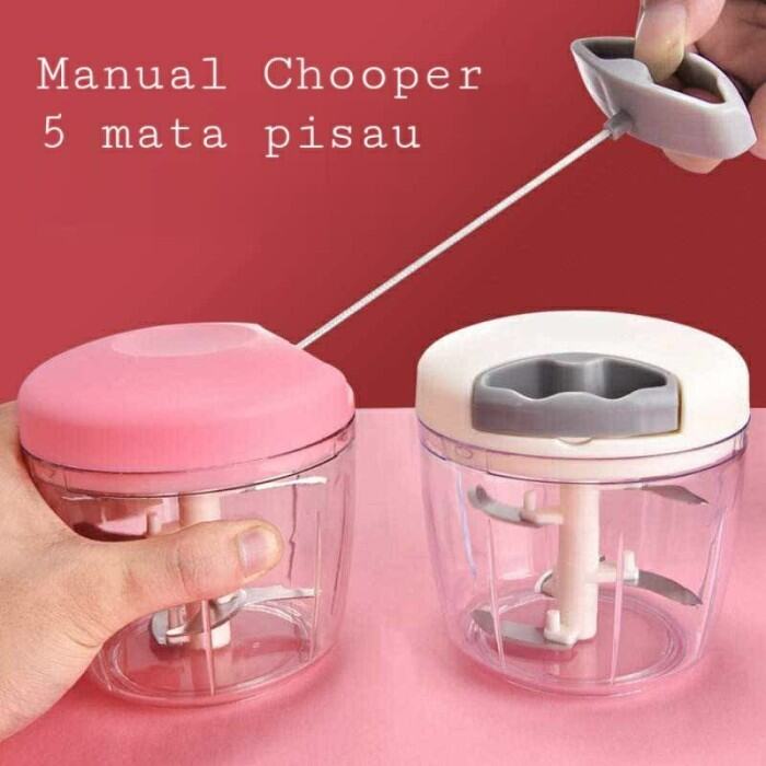 Speedy Chopper Blender Tarik/Blender Manual/Blender sayur dan buah Lazada Indonesia