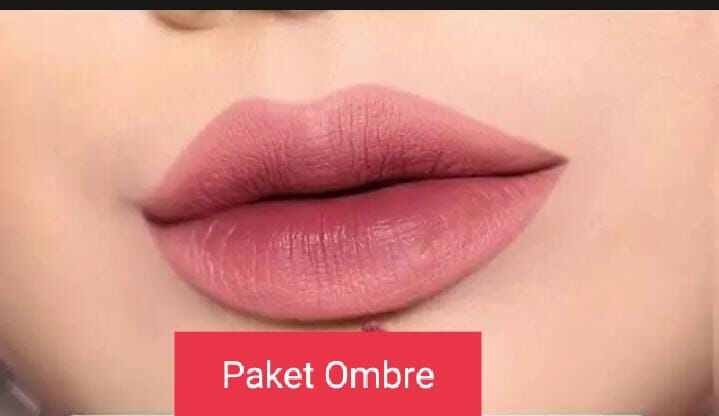 cara ombre lipstik maybelline