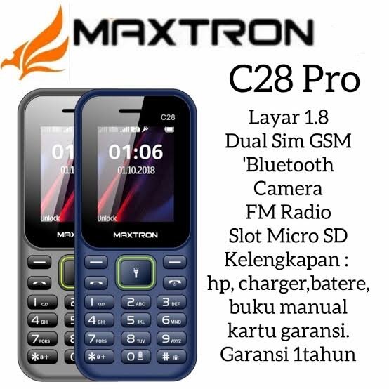 MAXTRON C28 PRO GARANSI RESMI ORIGINAL Giá 129,000 Đồng*Miễn phí vận chuyển