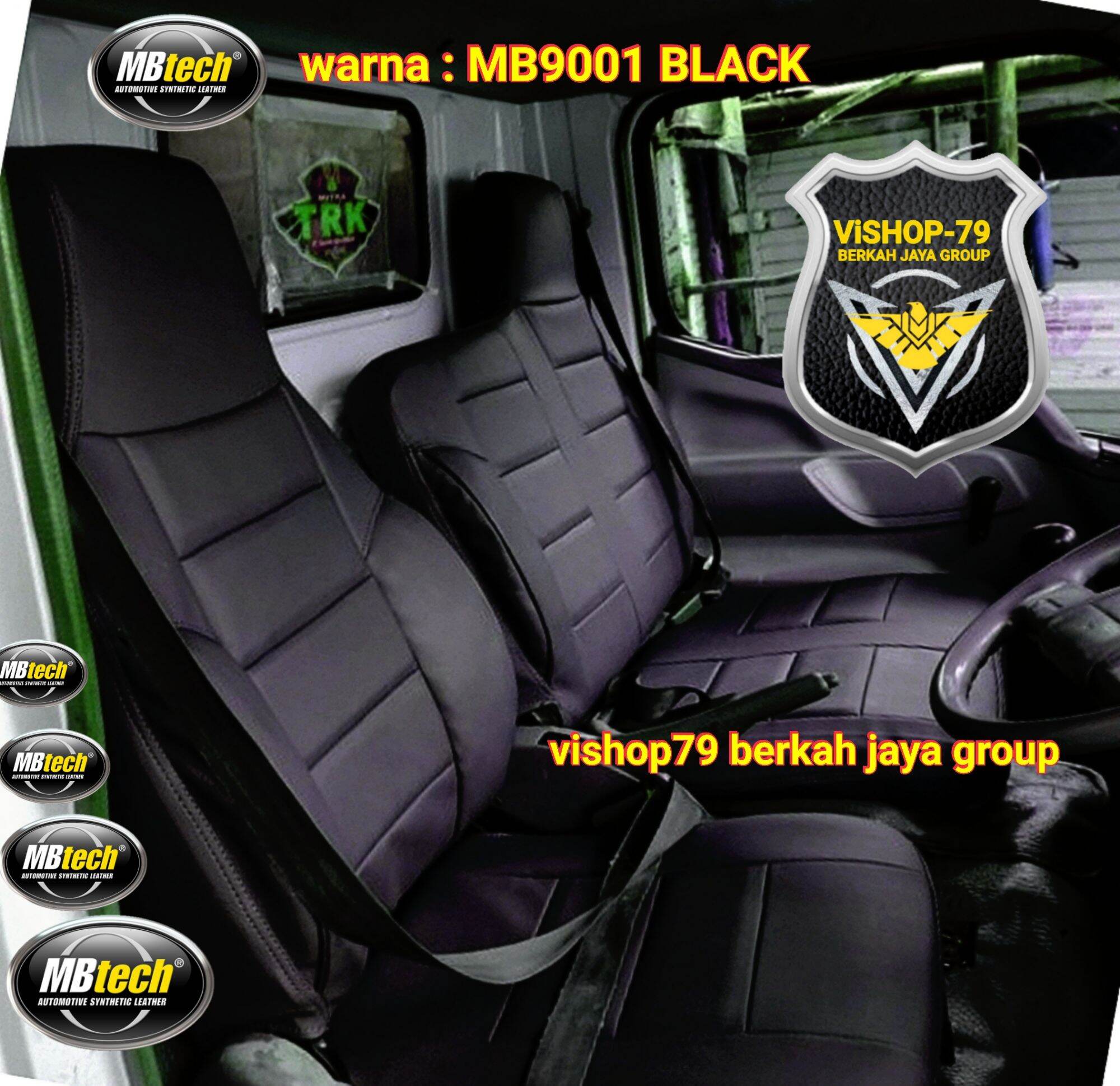 sarung jok mb tech truk canter ragasa Dyna Dutro elf Hino Fuso dll Harga 950,000 rupiah*Gratis Ongkir