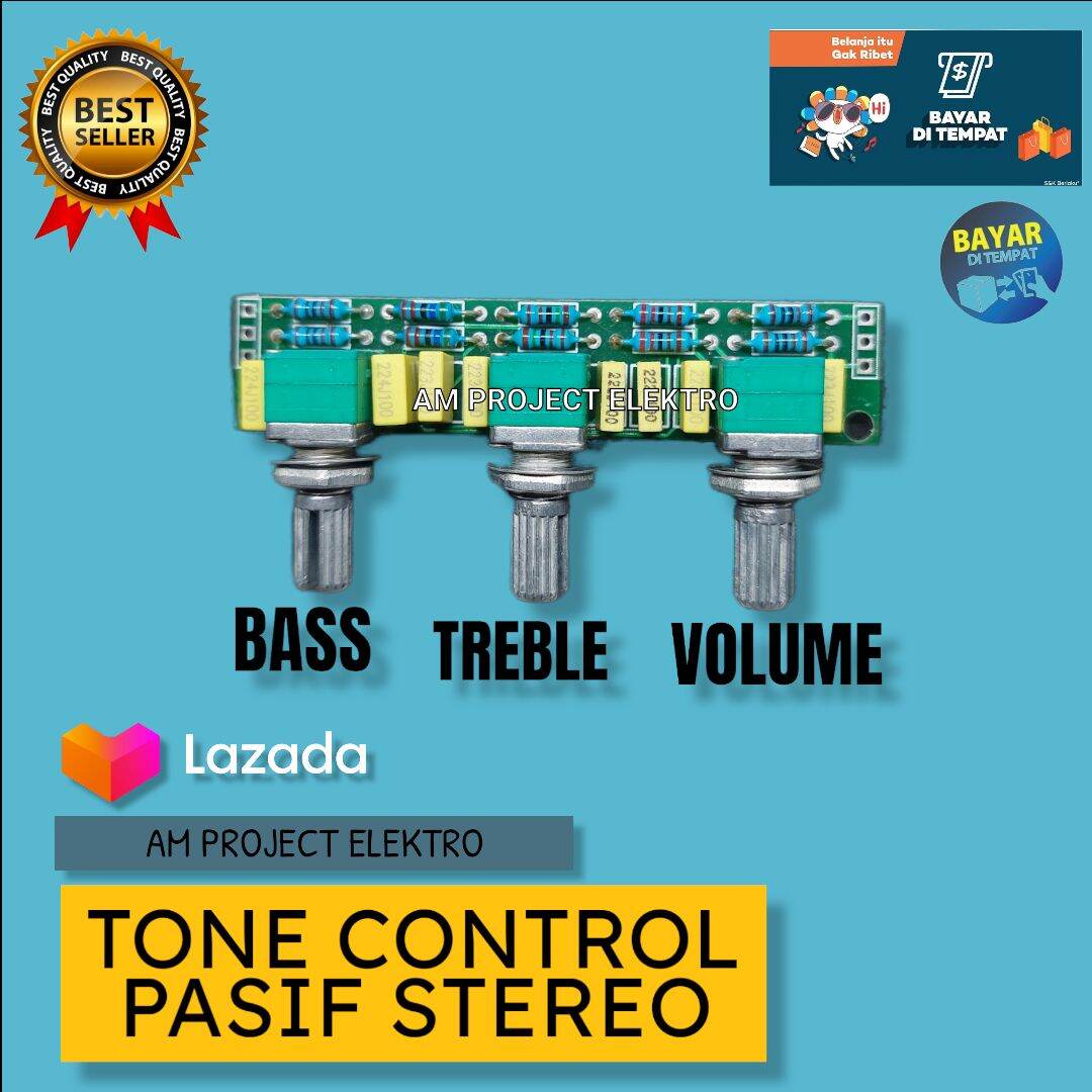 KIT TONE CONTROL PASIF MONO / STEREO | Lazada Indonesia