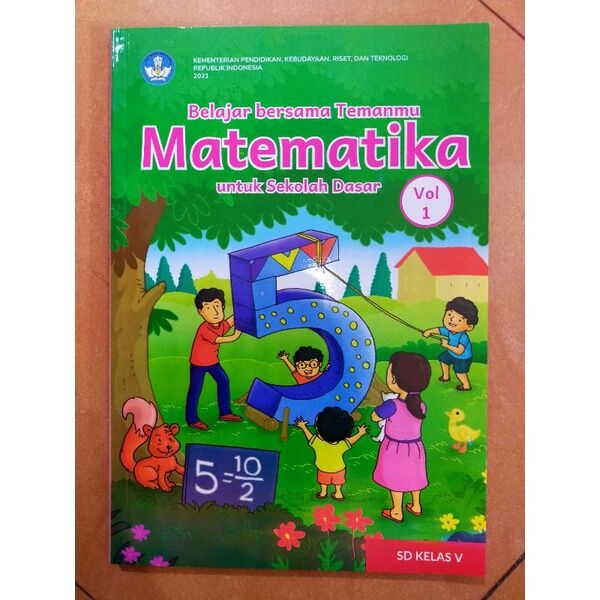 Buku Pelajaran - Belajar Bersama Temanmu Matematika Kelas 5 SD Vol 1 ...