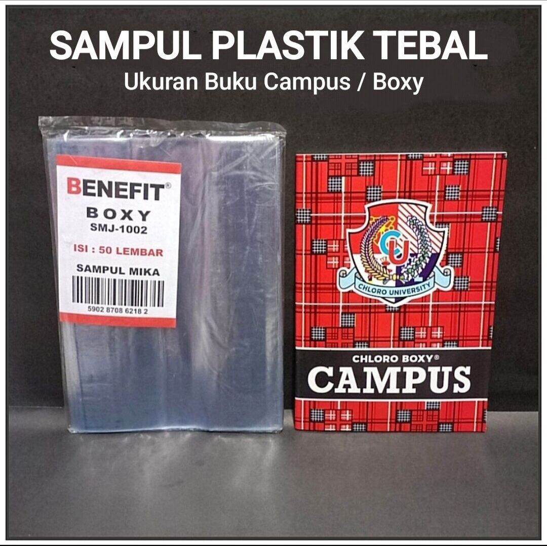 10 Pcs Sampul Buku Tebal Plastik ( SIDU & CAMPUS )