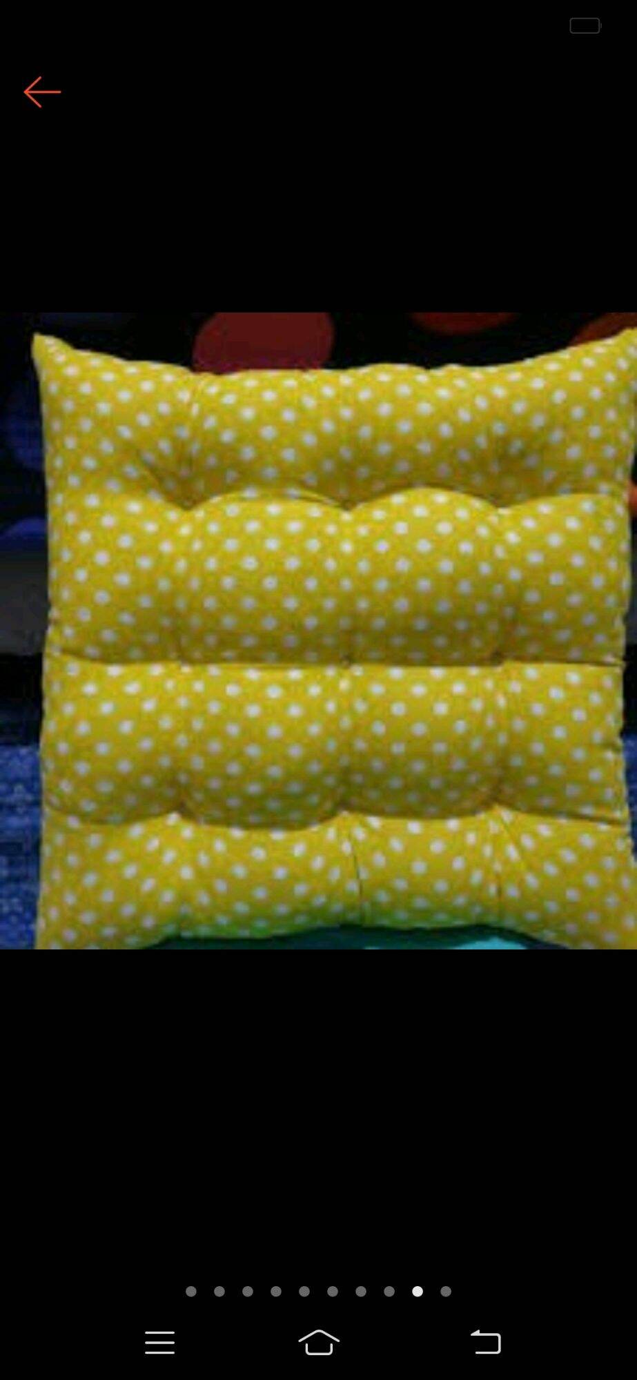 Promo bantal duduk/ alas lesehan Polkadot