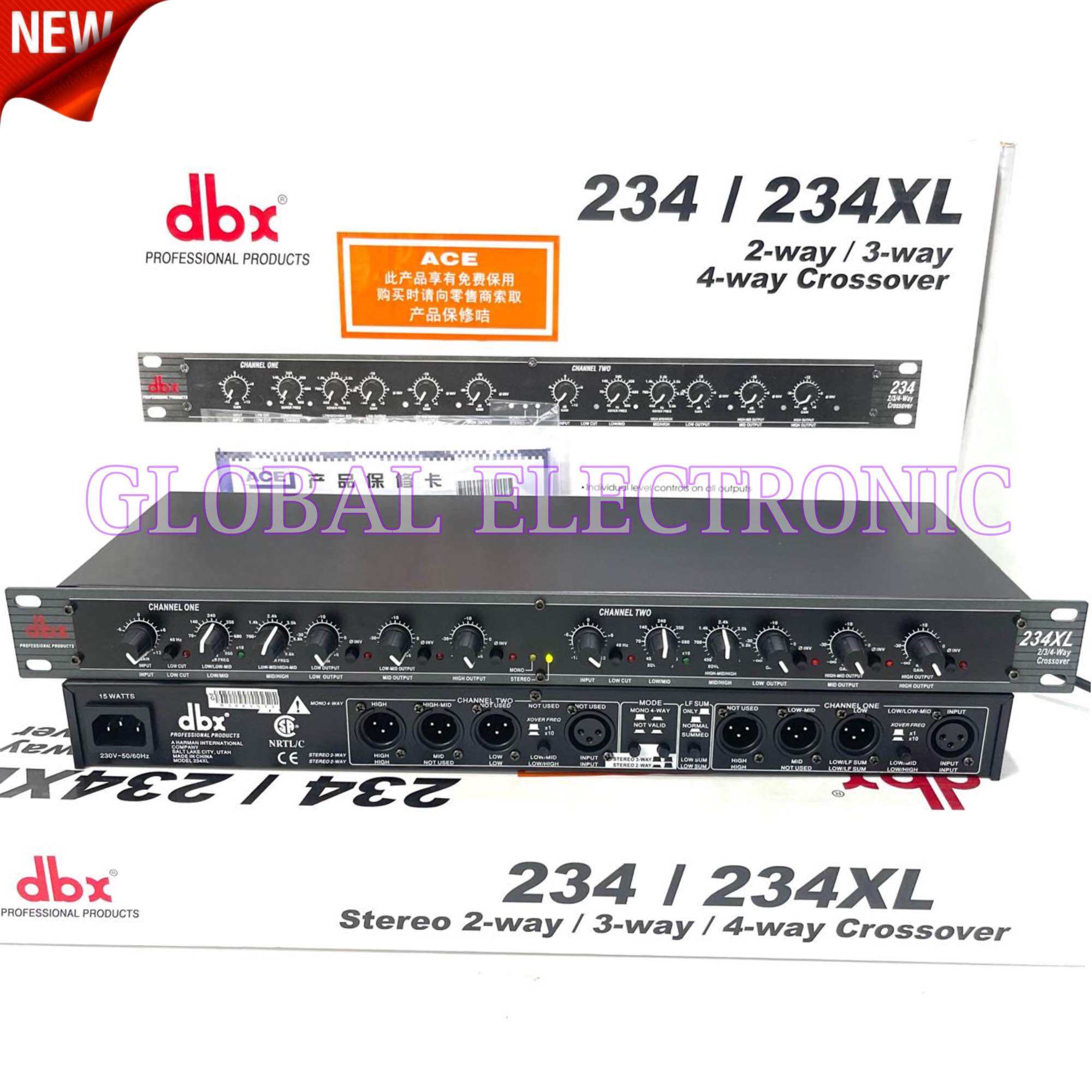 dbx 234XL チャンネルデバイダー クロスオーバー 3way DBX 234XL