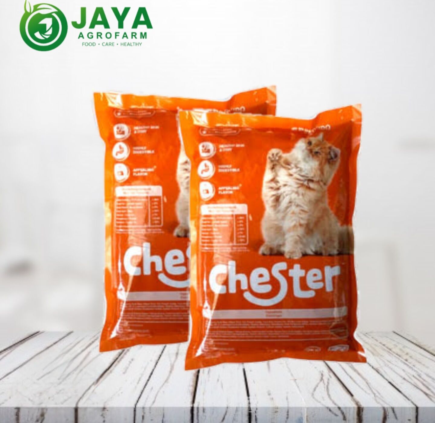 Chester Makanan Kucing Cat Food Dry 2 pack Harga 37,800 rupiah*Gratis Ongkir