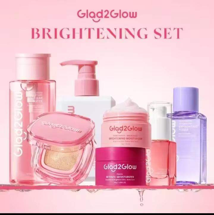 terbaru new glad2glow paket murah isi 7 pcs glowing dalam 7 hari