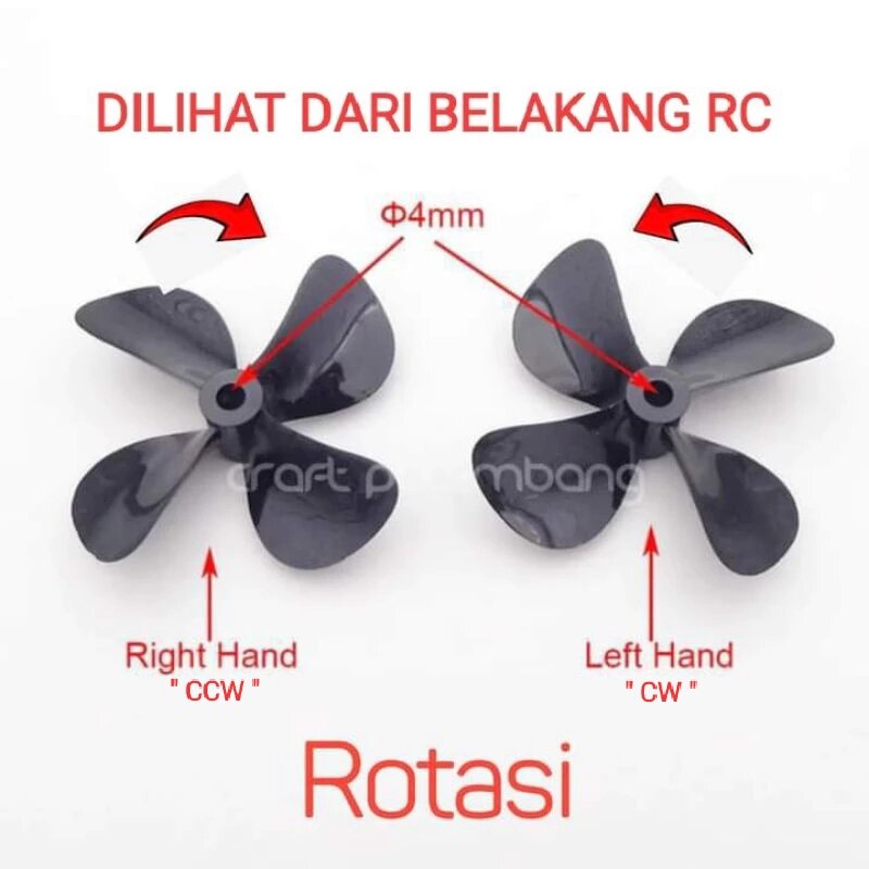 Baling Baling RC Boat Propeller RC Boat Lazada Lazada Indonesia