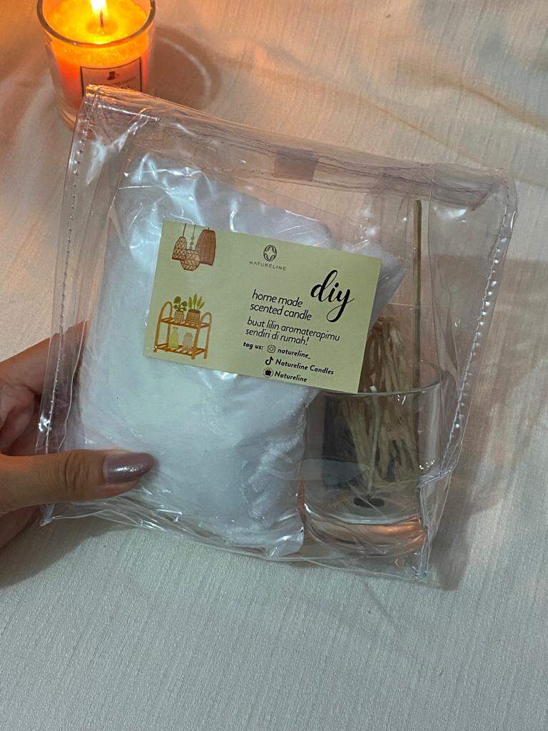 DIY KIT Lilin Aromaterapi Scented Candle Kado Unik Edukasi Anak Hampers