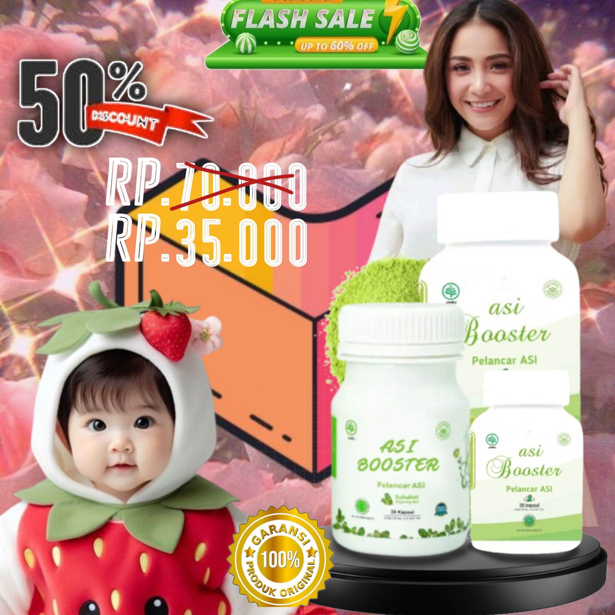 Ramadhan (Bisa COD) Mom ASI Booster Herbal