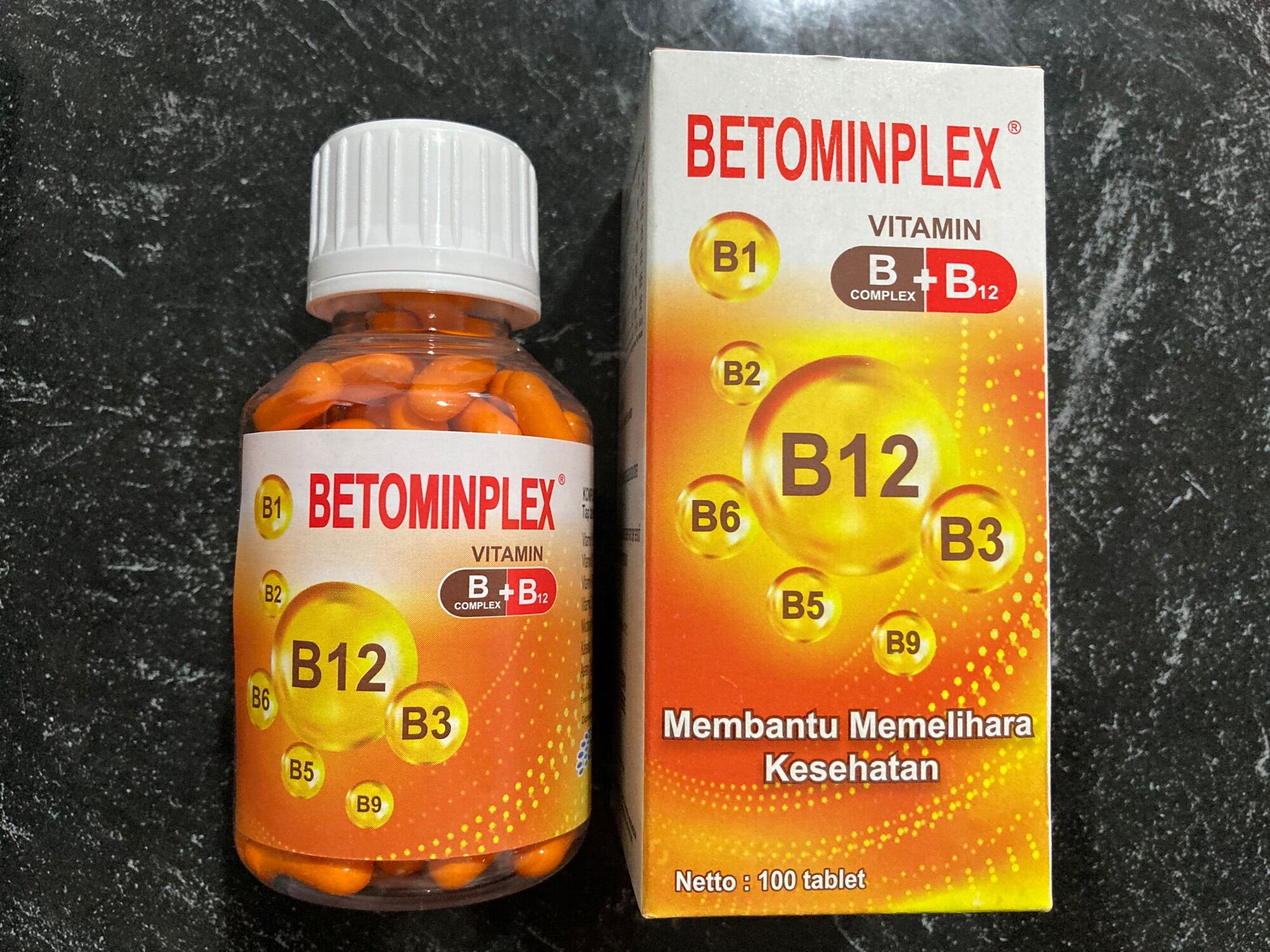 Betominplex ‘100s - Vitamin B12 B COMPLEX + B12 / BOTOL - BETOMINPLEX ...