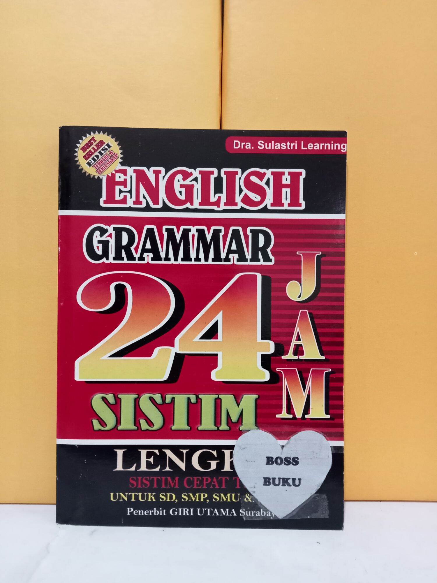 BUKU ENGLISH GRAMMAR 24 JAM SISTIM LENGKAP UNTUK SD, SMP, SMU & UMUM ...