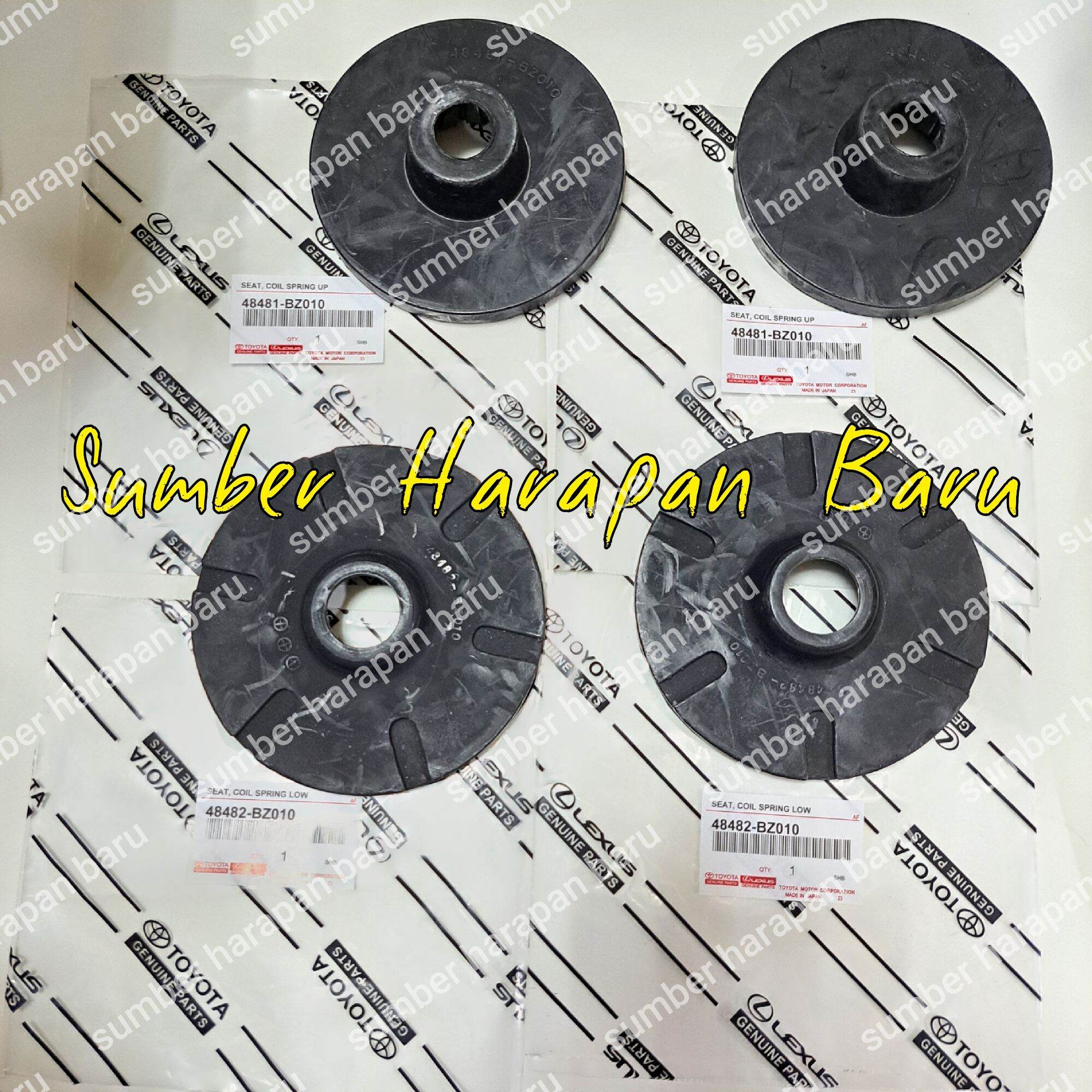 Karet Tatakan Per Keong Belakang Avanza Xenia Veloz Original 1Set 4pc Harga 60,000 rupiah*Gratis Ongkir