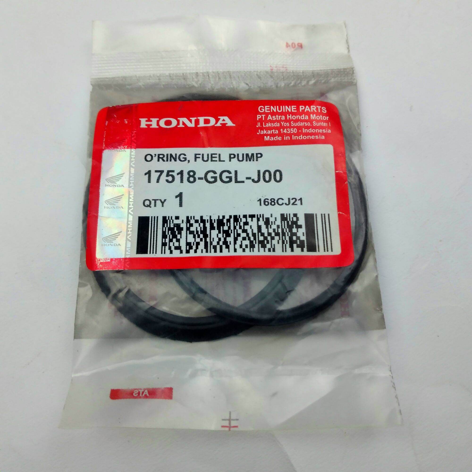 seal oring - oring fuel pump sepeda motor honda scoopy 17518-GGL-J00 ...