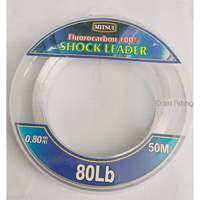 Senar MITSUI shock leader fluorocarbon 100% clear 50m senar pancing