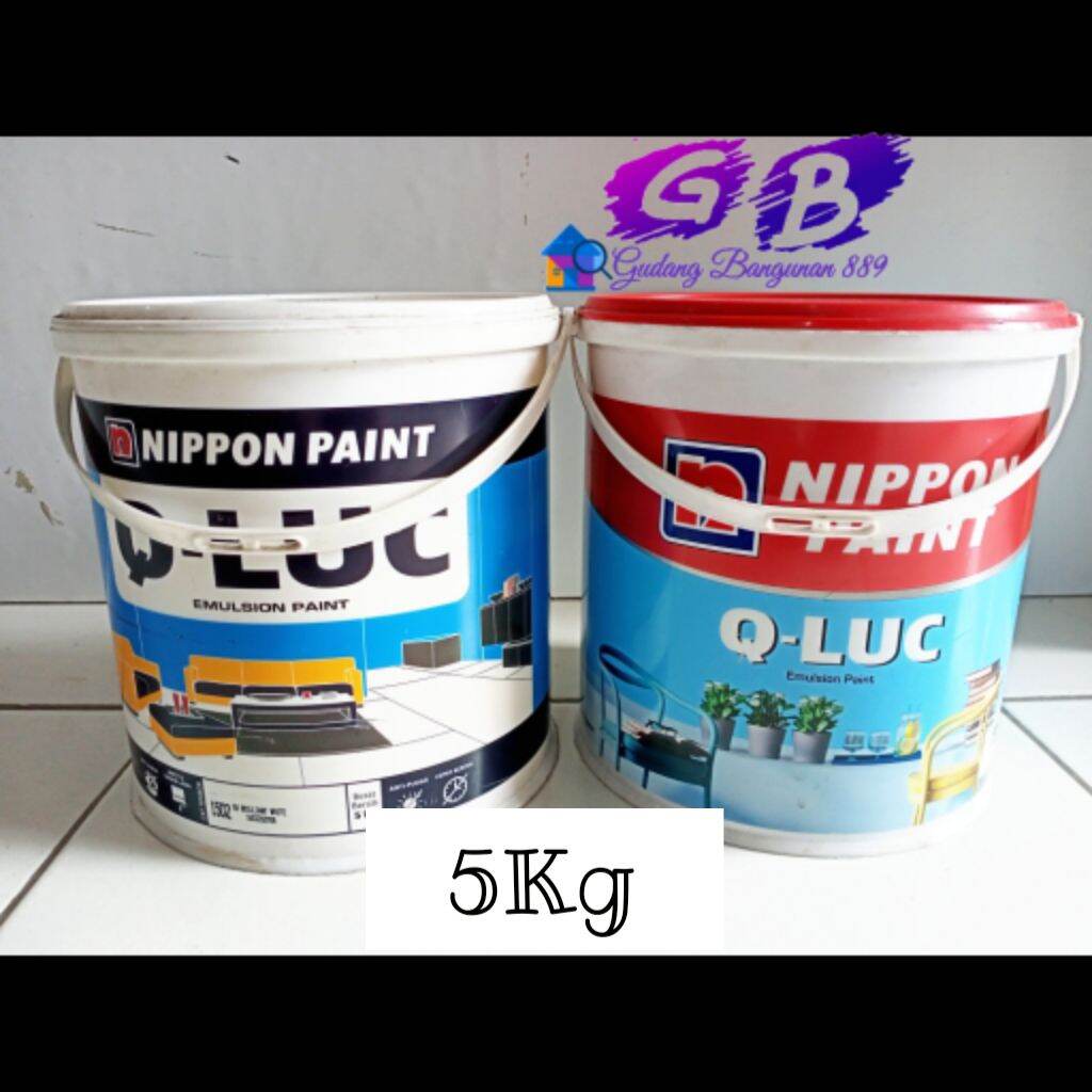 Harga Cat Nippon Paint 5 Liter / Jual Nippon Weatherbond Putih D1 2 5 ...