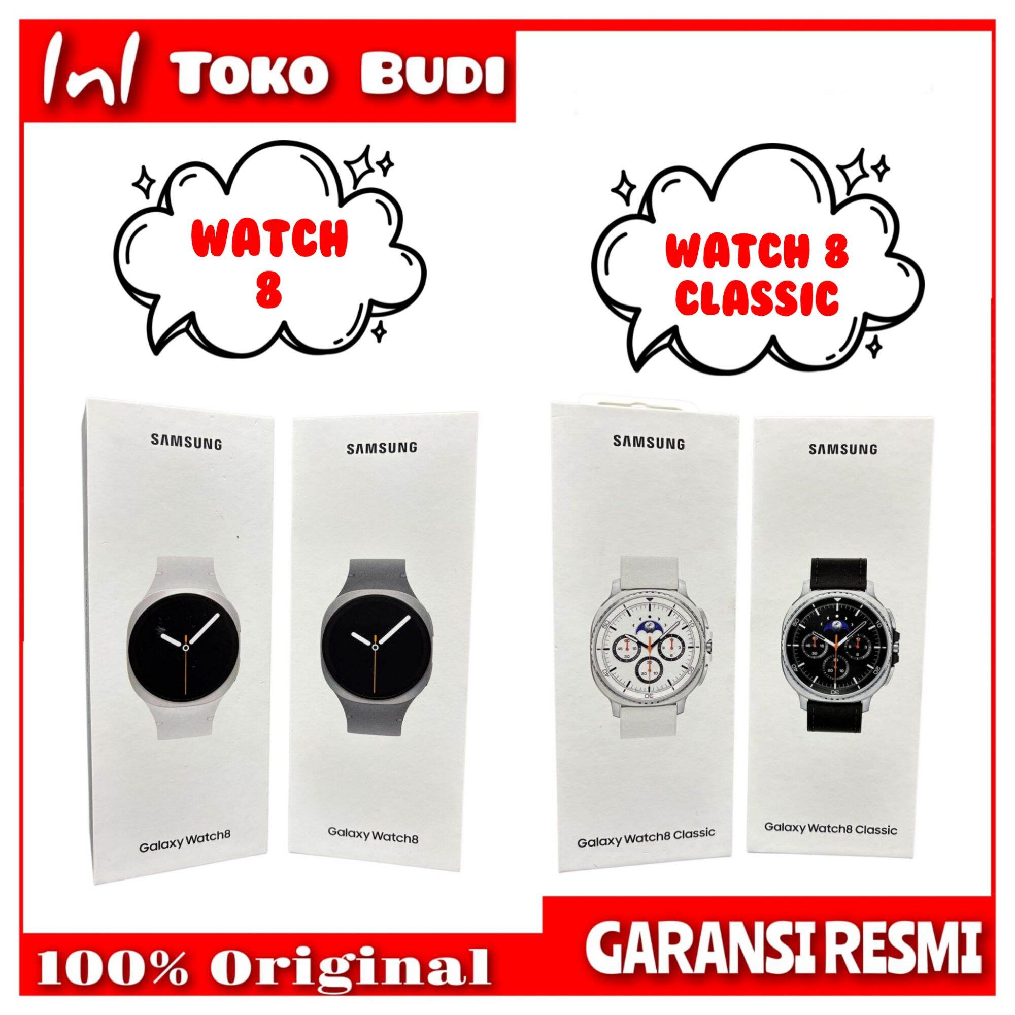 Samsung Galaxy Watch 8 Classic 47mm / Watch 8 40mm 44mm Smartwatch Official Guarantee Sein Harga 3,799,000 rupiah*Gratis Ongkir