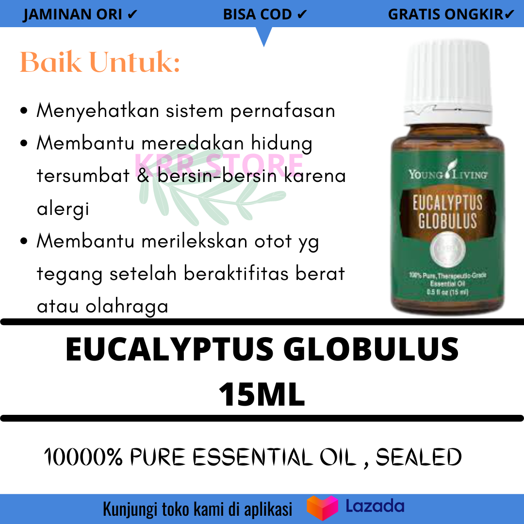 Eucalyptus Globulus 15ml young living essential oil yleo eucalyptus Globulus Lazada Indonesia