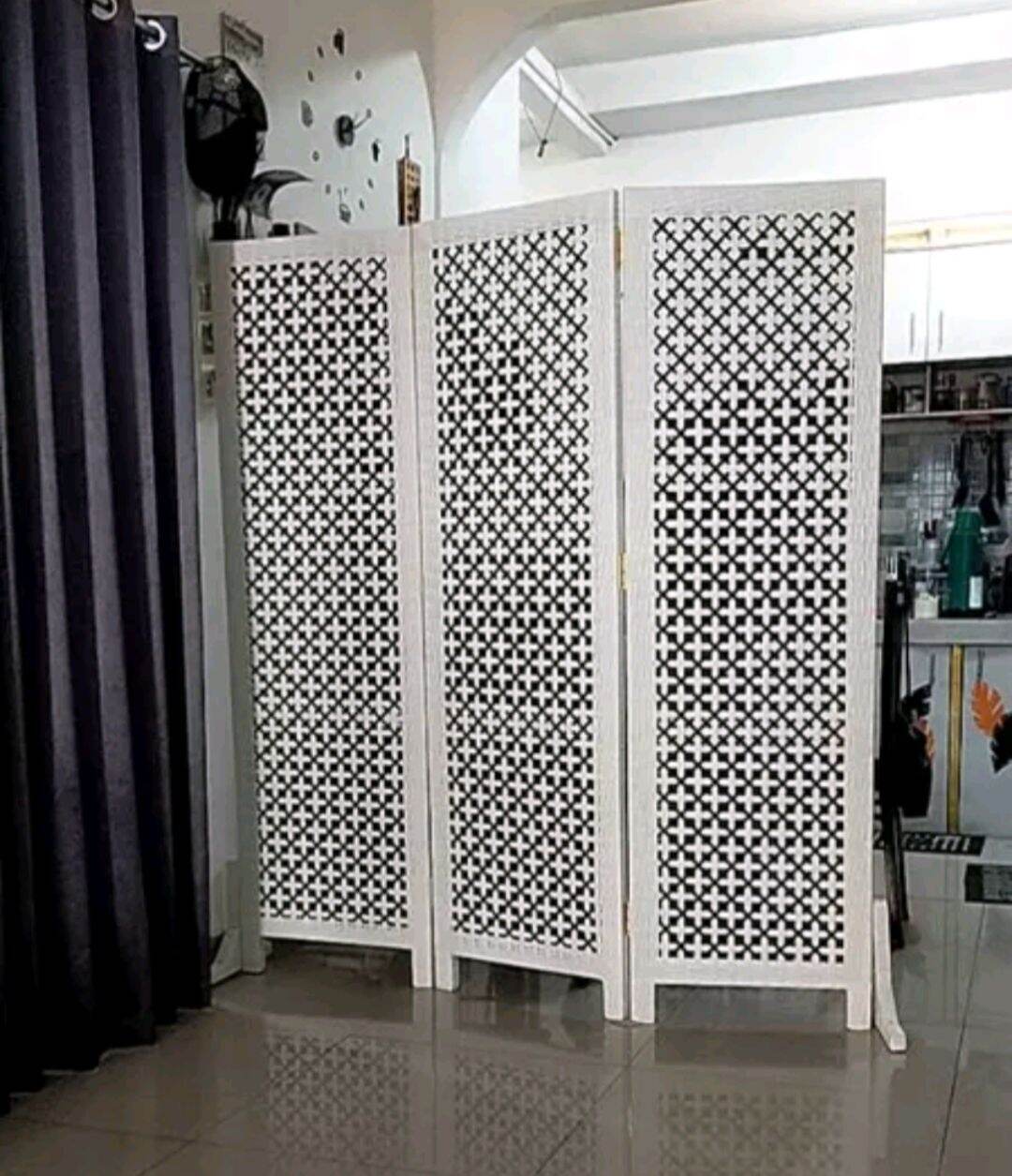 Sketsel Pembatas Ruangan Rotan Sintetis Sekat Ruangan Minimalis Murah