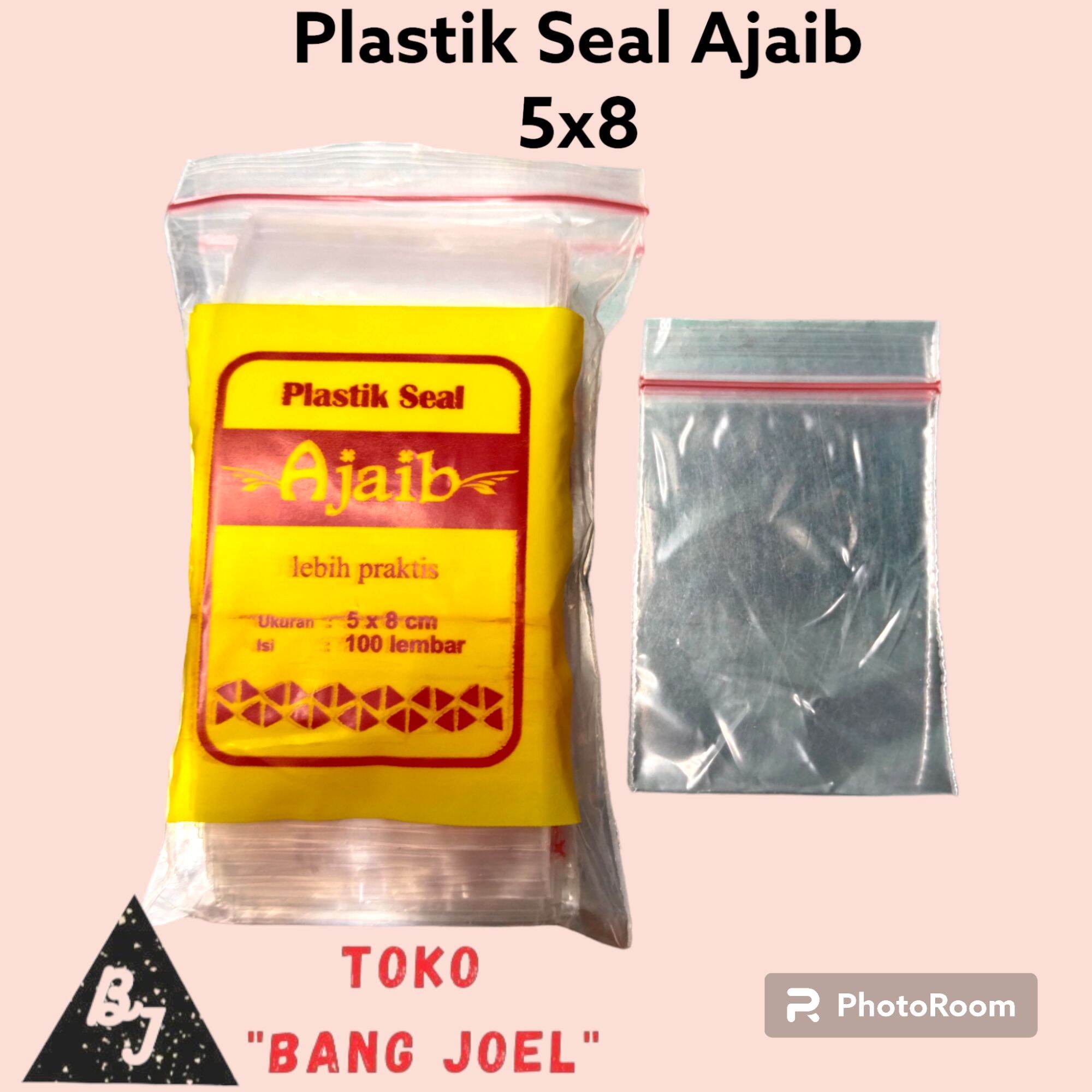 Plastik Seal Ajaib Isi 100 Lembar / Plastik Zip Lock / Plastik Klip