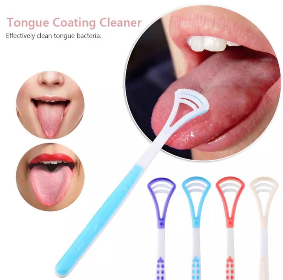 Pembersih Lidah Sikat Lidah Tongue Cleaner Scraper