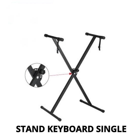 Stand Keyboard Single Silang Import / Standing Keyboard Single Yamaha