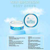 New Brightening Body Scrub Kedas Beauty BPOM