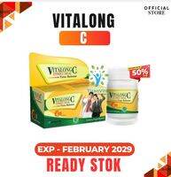 Vitalong C Isi 30 Kapsul Suplemen Vitamin C 500mg Time Release kesehatan-Daya Tahan Tubuh