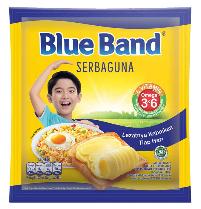 Blue Band Mentega Kemasan 200gr | Lazada Indonesia