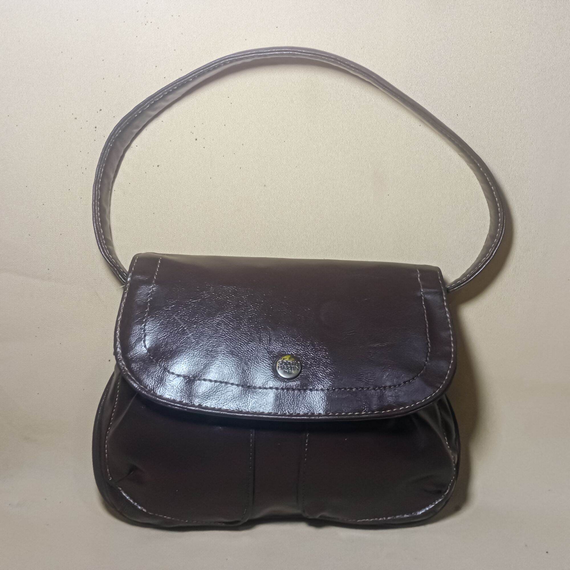 Tas Sophie Martin Paris Wanita Warna Coklat Kecil Model Jinjing