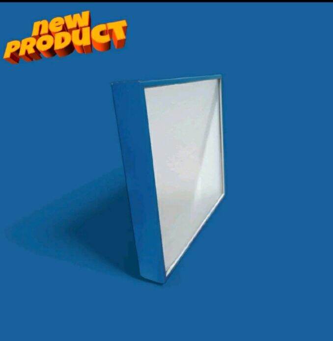 Cermin Tempel Frameles kotak 16x16 / Cermin Hiasan Ruang Tamu / Cermin Dinding