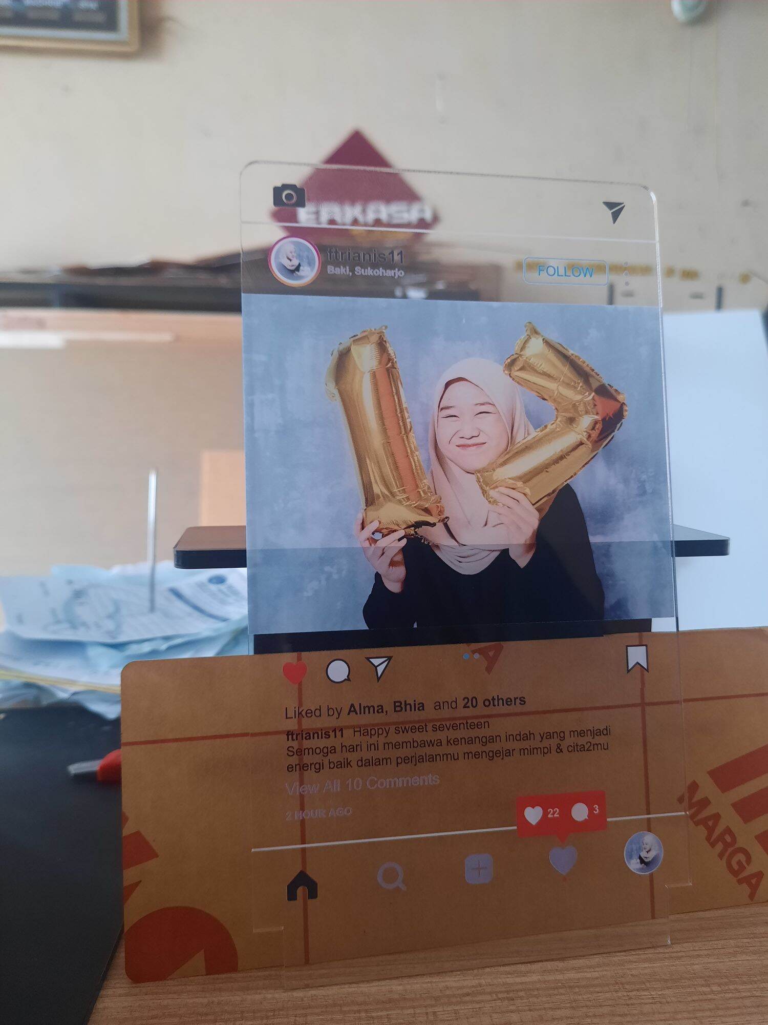 vandel acrylic Lazada Indonesia