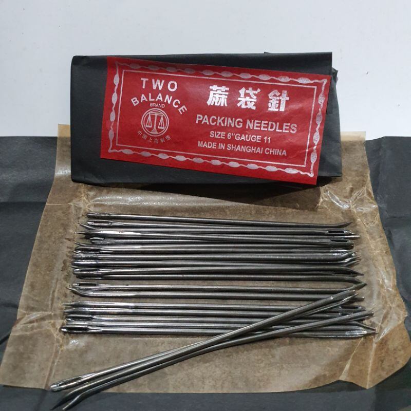 10 pcs jarum jahit besar/jarum karung