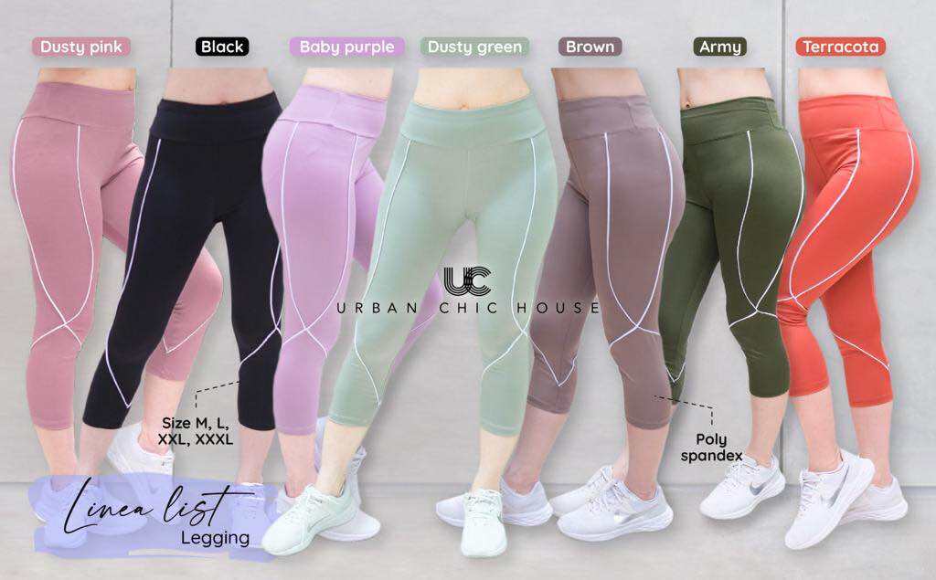 Jual POCKET LEGGING ARMY - BAJU OLAHRAGA WANITA SENAM AEROBIC ZUMBA YOGA -  Army, XL - Kota Bandung - Rain Sportswear Store