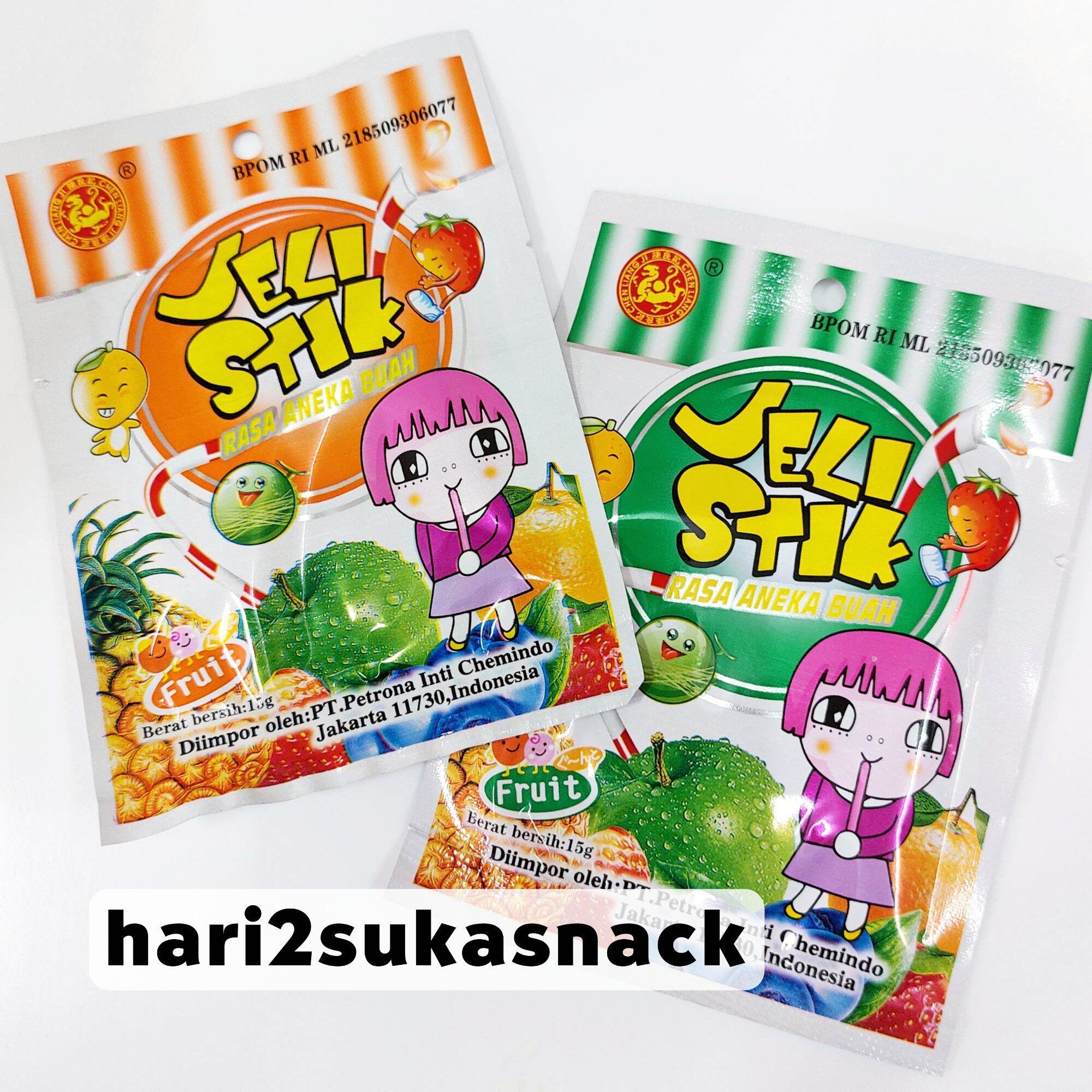 Jeli Stik Permen Jelly Stik Rasa Aneka Buah Lazada Indonesia