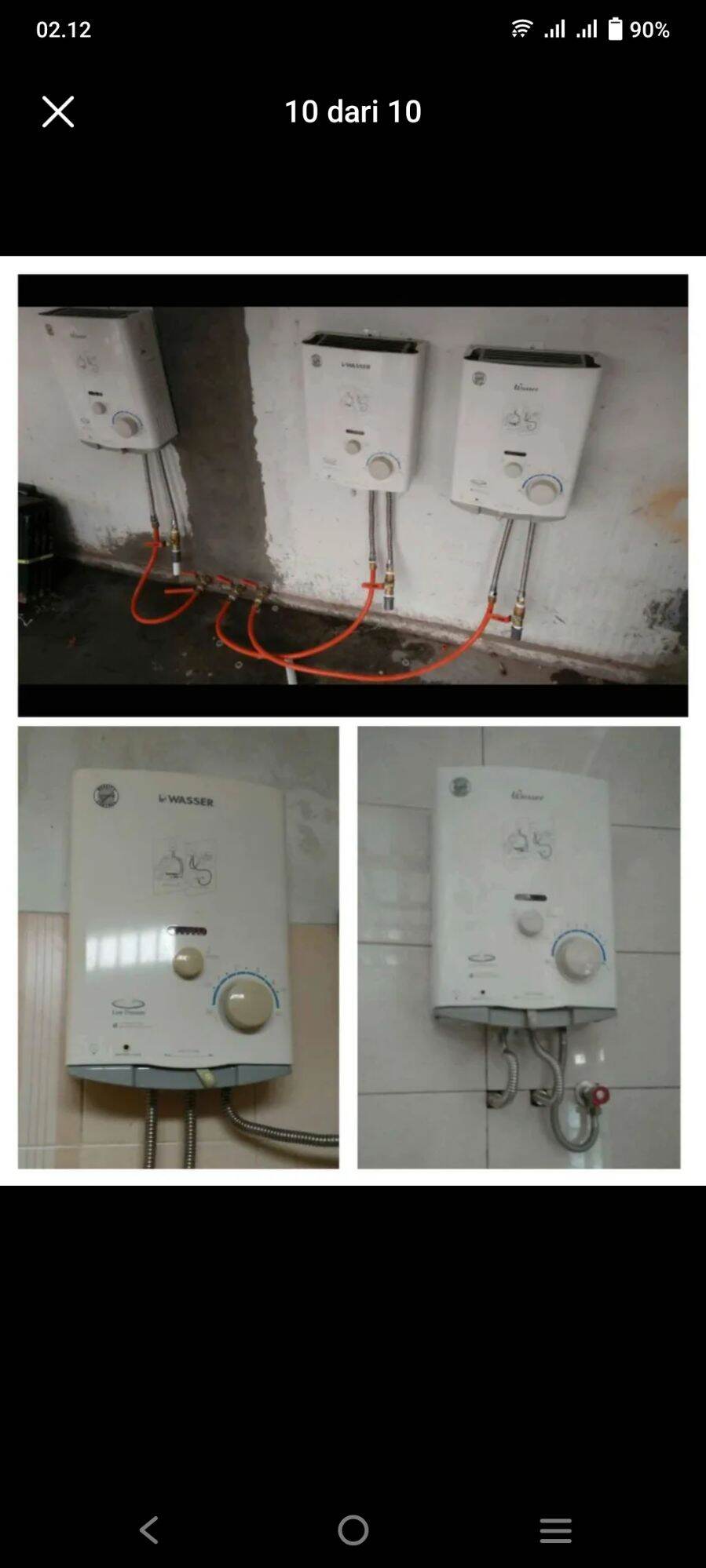 Jasa Pasang Water Heater Tanpa Bobok Garansi Tahun Water Tank