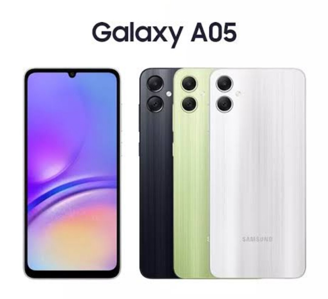 SAMSUNG A05 RAM4GB 64GB PLUS CHARGER Harga  1,399,000 Ringgit*Penghantaran Percuma
