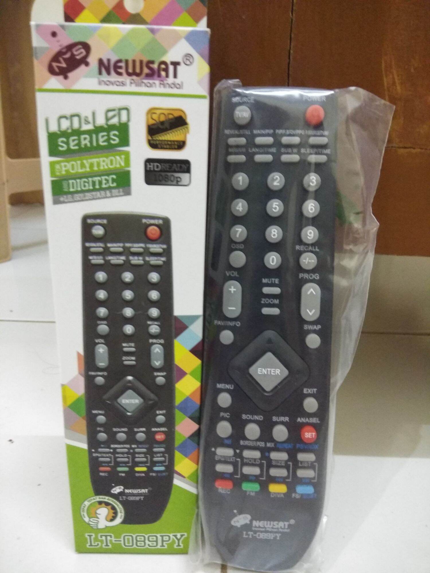 Remote Tv Lcd Led Poly Lazada Indonesia