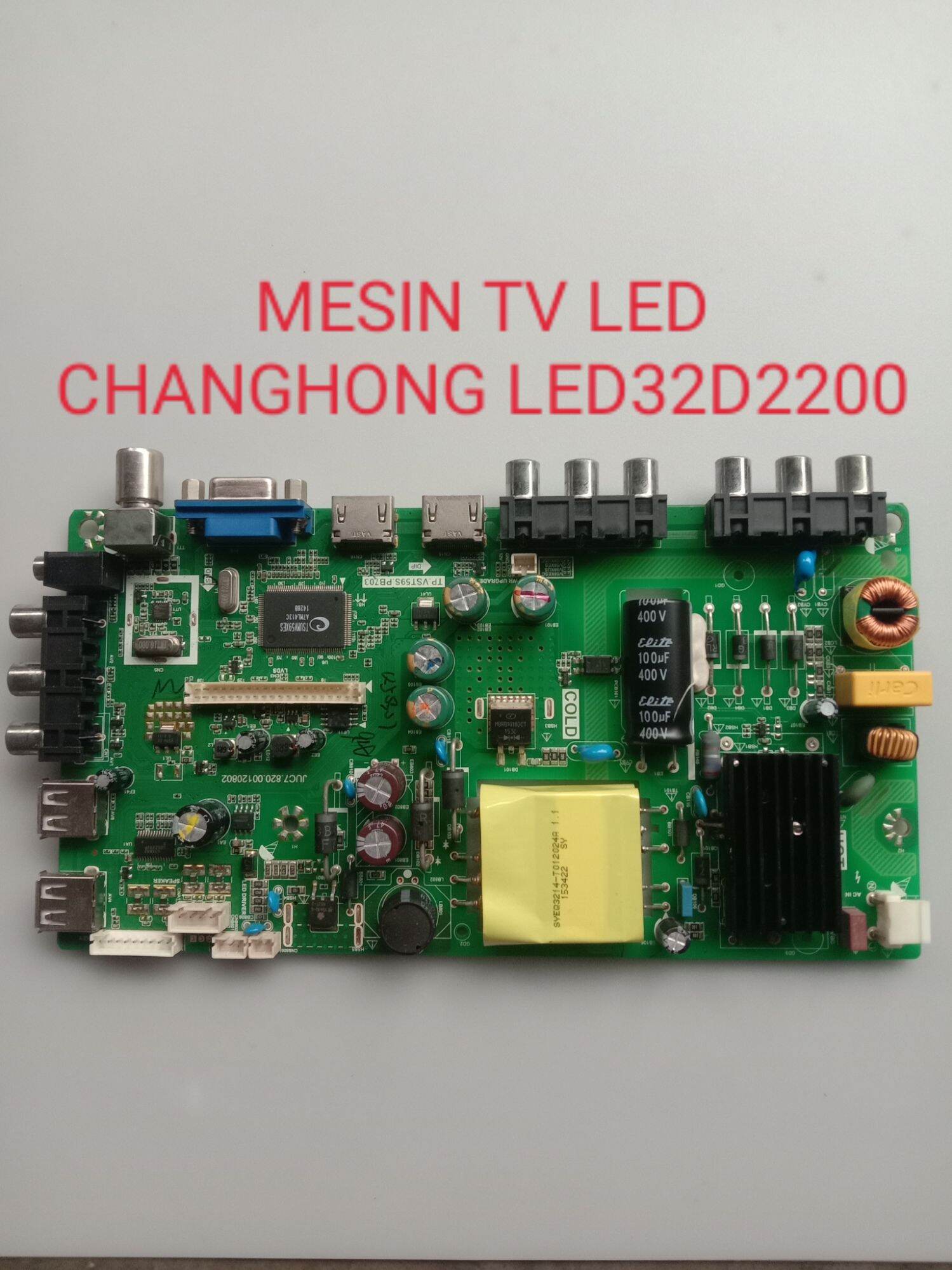 Carte Mère Changhong LE32D2200H - Neuve Testée - 100% OK - Pièce Détachée TV